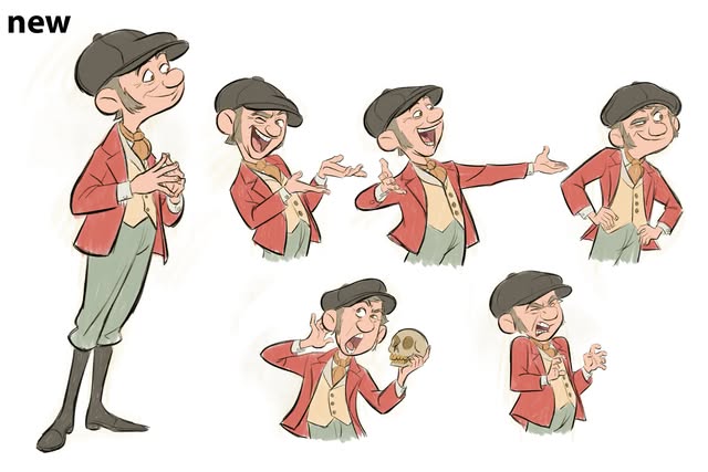 Character design expressions sheet by Ahmad