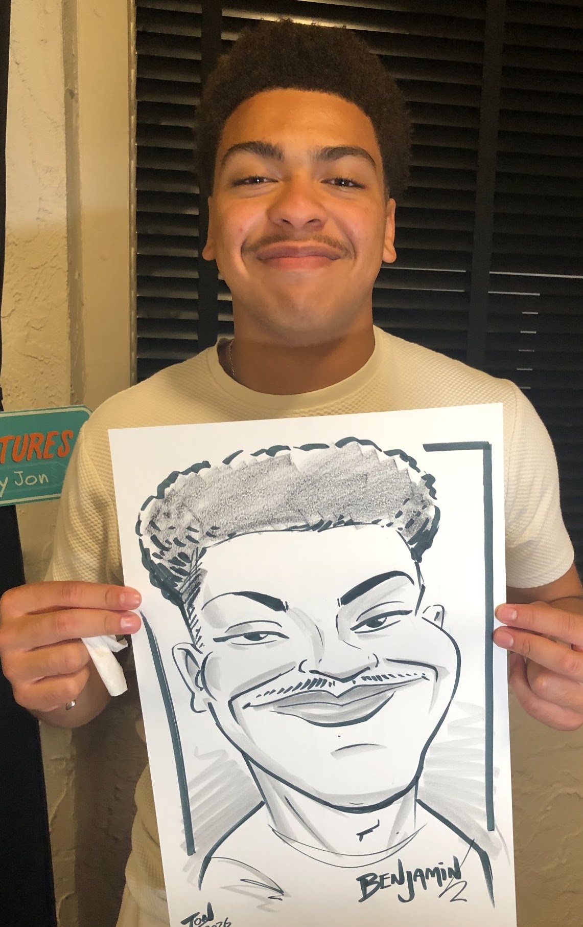 Live event caricature by Jon